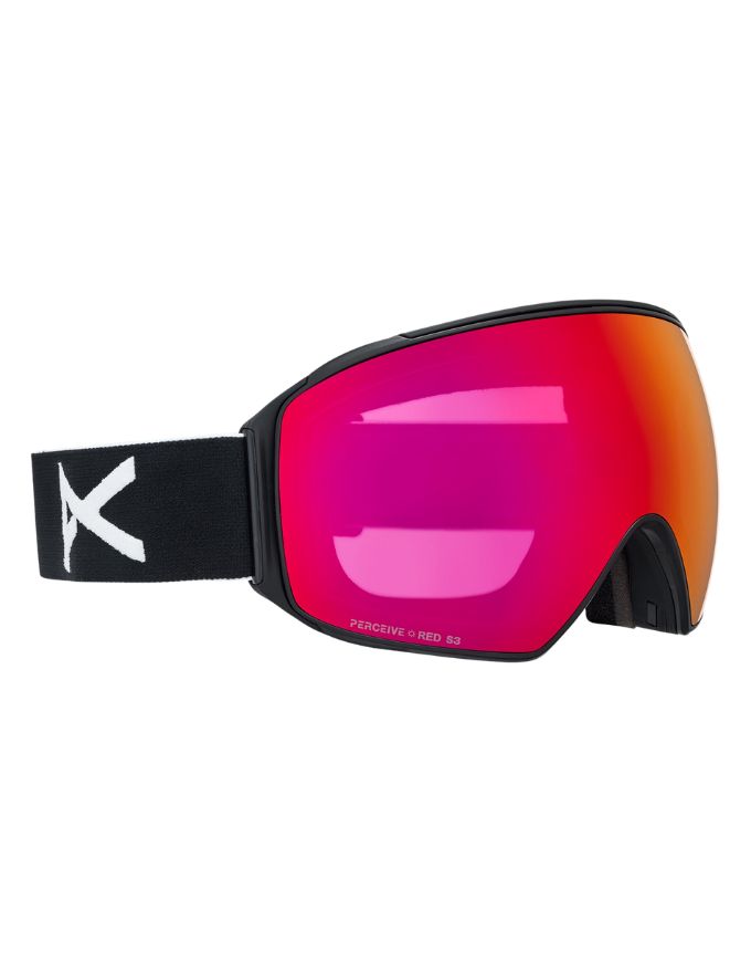 Anon M4 Cylindrical Goggle 2026 | Black / Sunny Red